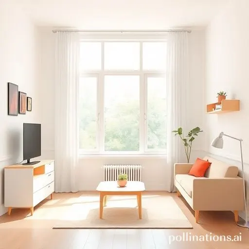 Une pièce épurée et organisée avec des éléments minimalistes